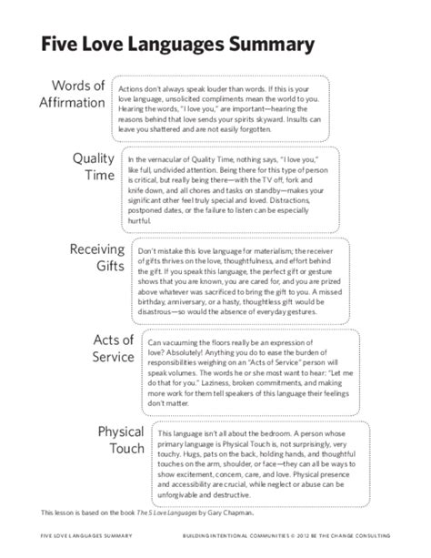 (PDF) BTC17b five love languages summary 05a bw | Jessica G - Academia.edu