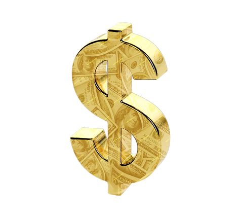 Gold Money Sign PNG Graphic Shiny Gold Cash Symbol Digital - Etsy Canada