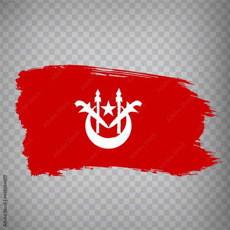 Flag Kelantan brush strokes. Flag Kelantan on transparent background for your web site design ...