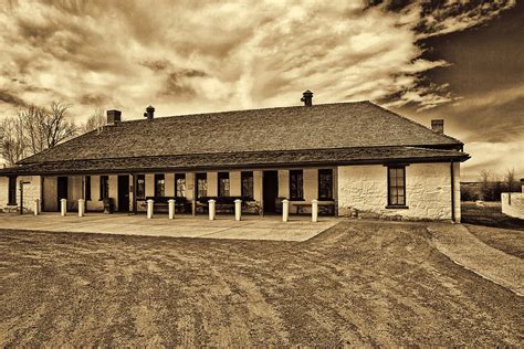 Fort Bridger Museum 1880 Photograph by Brenton Cooper