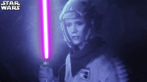 The ORIGINAL Purple Lightsaber That Was Supposed to Be In Star Wars ...