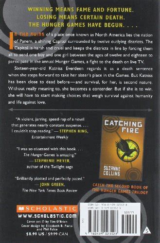 The Hunger Games Book 1 Paperback Suzanne Collins Free Shipping New ...