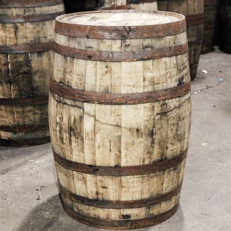 Grade B Whiskey Barrel Whole Authentic 53 Gallon - Motor City Barrels