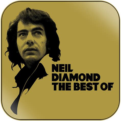 Neil Diamond The Best Of Neil Diamond Album Cover Sticker