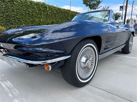 1963 Daytona Blue Corvette Fuel Injected Convertible | Corvette Mike | Used Chevrolet Corvettes ...