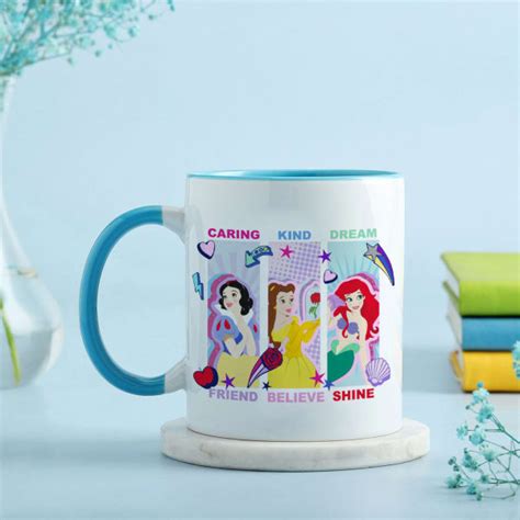 Disney Princess Personalized Mug: Gift/Send Valentine's Day Gifts Online JVS1194909 |IGP.com