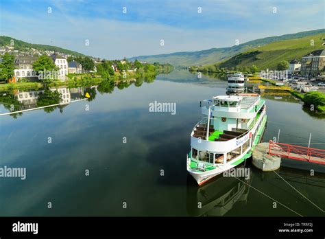 Bernkastel Kues on the Moselle river in Germany Stock Photo - Alamy