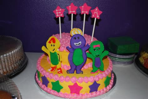 Barney And Friends Birthday Cake - CakeCentral.com