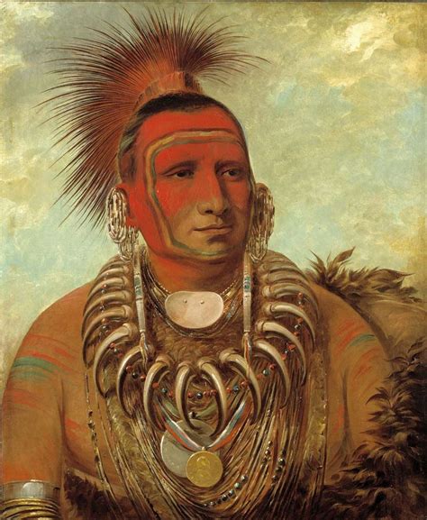 Georges Catlin - Le musée indien - LANKAART | Famous warriors, American indian art, Native ...