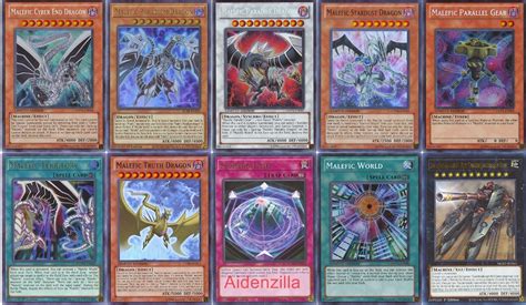 Yugioh Malefic Deck - Paradox Dragon Cyber End Stardust World Territory - Viễn Chí Bảo