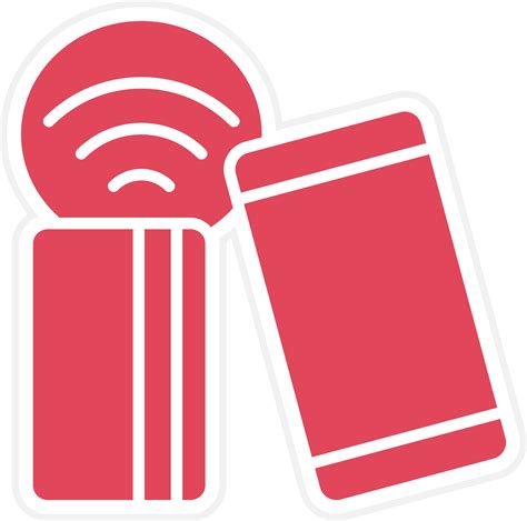 Nfc Icon Style 7243343 Vector Art at Vecteezy