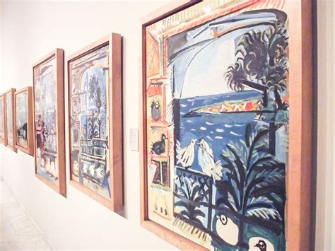 Pablo Picasso Paintings On Display At Picasso Museum In Barcelona