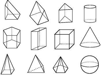 black and white clipart geometric shapes - Clip Art Library