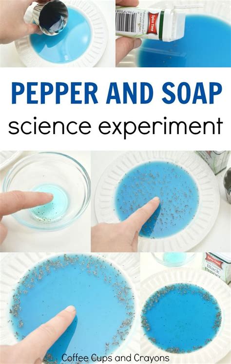 Magic Pepper and Soap Experiment | Coffee Cups and Crayons | Science ...