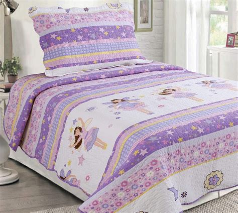 Sapphire Home 2pc Twin Size Bedspread Quilt Set Bedding for Kids Teens ...