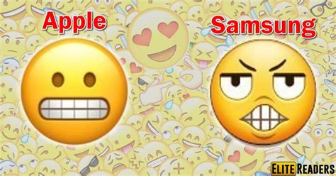 23 Emojis That Show Apple and Samsung Users Aren’t Speaking The Same Language – Elite Readers