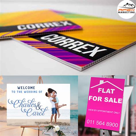 Correx Printed Signs » Apex Marketing » Correx Boards