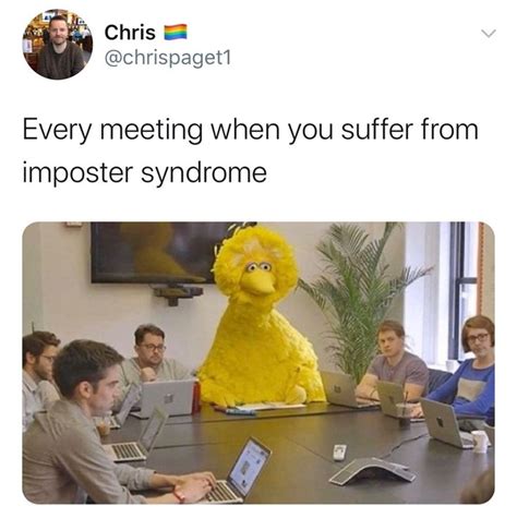 Every meeting when you suffer from imposter syndrome | Best memes, Humor, Memes