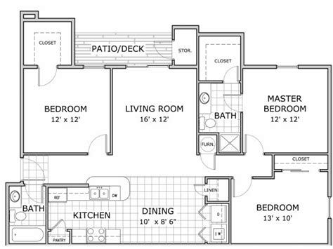 3 Bedroom - Ph 1 | 3 Bed Apartment | Battlefield Park Apartments