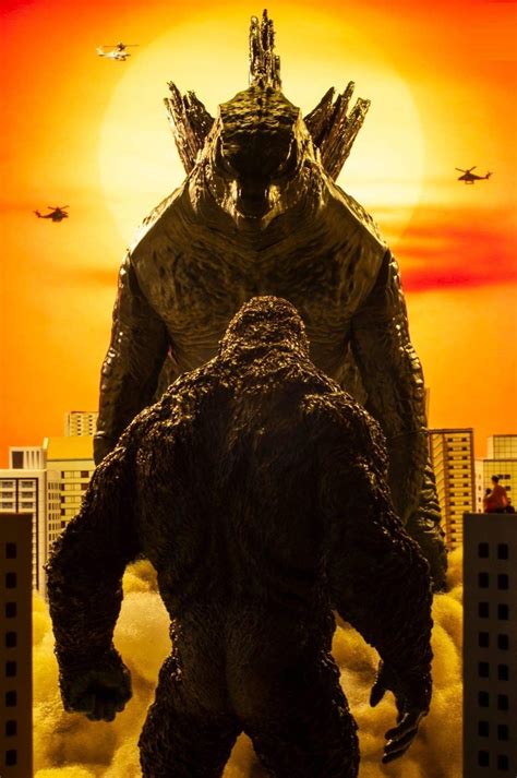 Godzilla And King Kong Wallpaper