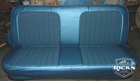 1972 Chevy Truck / Houndstooth / Bench Seat Covers / Rick's Custom Upholstery