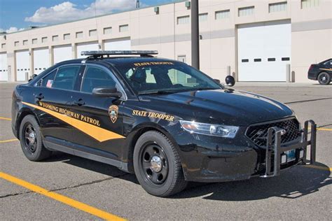 Wyoming Highway Patrol State Trooper # 122 Ford Interceptor | Ford police, Old police cars ...