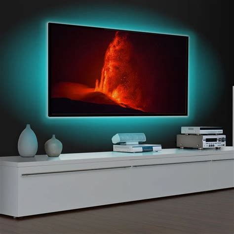 Vibes Lighting & Co. SmartStripTV™ in 2020 | Entertainment center, Rgb led strip lights, Tv ...