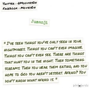 Jumanji Movie Quotes. QuotesGram