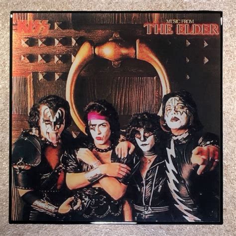 Kiss music from the elder with band coaster custom ceramic tile – Artofit