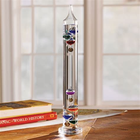 21-inch Galileo Thermometer | National Geographic Store (With images) | Galileo thermometer ...