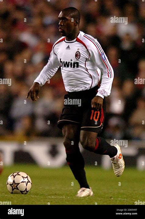 Clarence Seedorf, AC Milan Stock Photo - Alamy