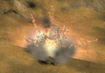 Artillery Explosion image - Vietnam Glory Obscured mod for C&C: Generals Zero Hour - ModDB