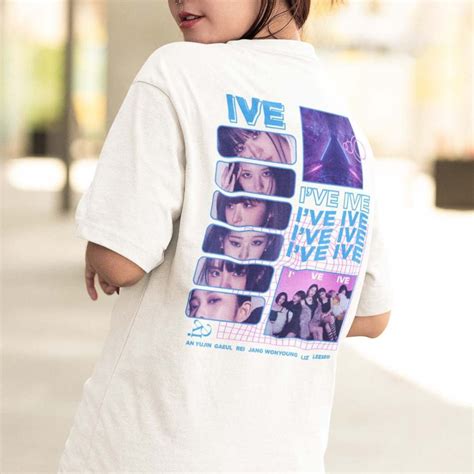 2 Sides Kpop IVE Graphic Tshirt, Ive Members Shirt, Ive Kpop Merch, Ive ...