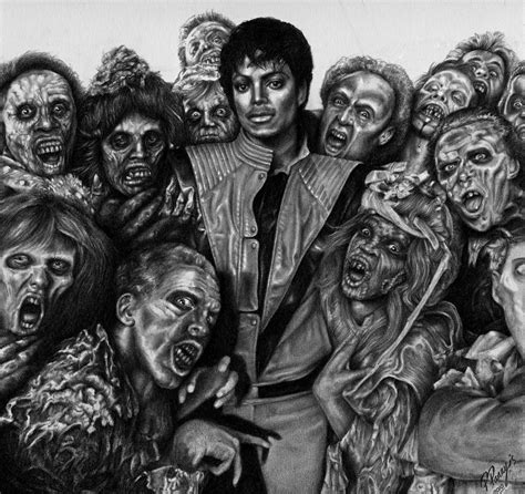 How To Draw Michael Jackson Thriller