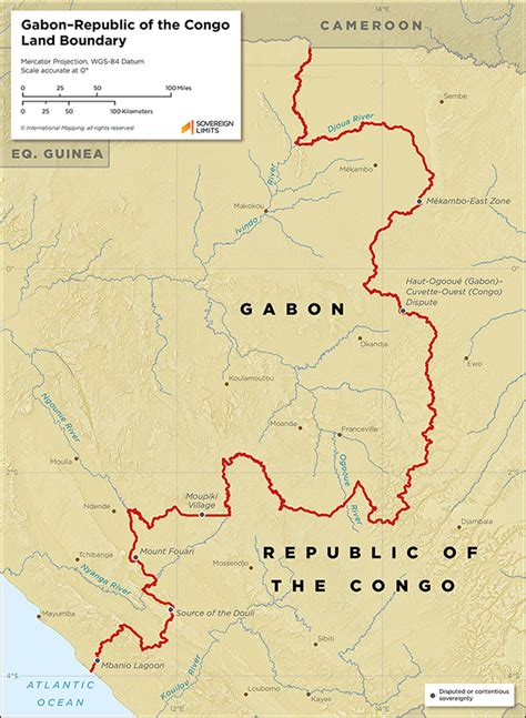 Gabon–Republic of the Congo Land Boundary | Sovereign Limits