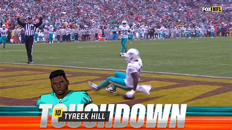 [Highlight] Tyreek Hill scores twice in 7th 100+ yard game of the ...