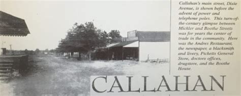 Our History – Town of Callahan