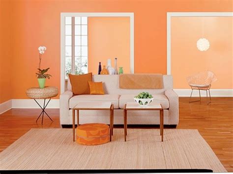 Paint walls – paint ideas for orange wall design | Interior Design Ideas | AVSO.ORG