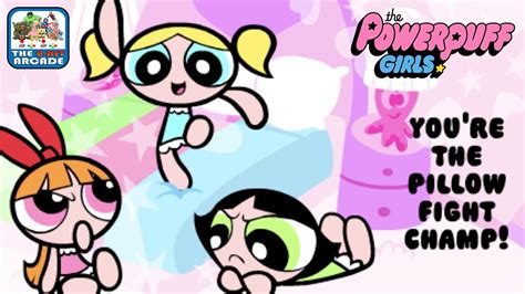 The Powerpuff Girls: Pillow Fight - Who is the Pillow Fight Champion? (Cartoon Network Games ...