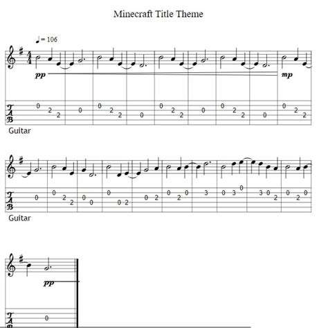 Minecraft Piano Letter Notes And Tin Whistle Tab - Irish folk songs