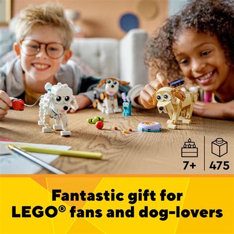 LEGO 31137 Creator Adorable Dogs Building Toy Set