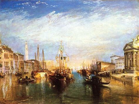 JMW Turner's "The Grand Canal, Venice" | Venice painting, Turner ...