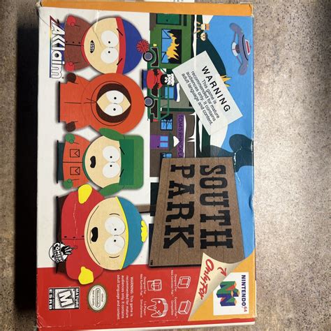 South Park N64 Nintendo 64 Complete CIB Good Condition w/ Poster ...