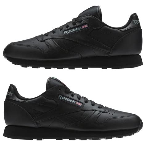 Reebok Classic Leather Men's Shoes - Black