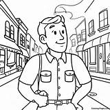 Cory Carson Exploring The Town Coloring Page  Pagescom sketch template