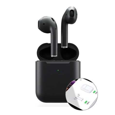 Generic AirPods for Apple & Android - Matte Black - Promo Unlimited