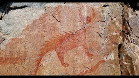 Agawa Rock Pictographs on Lake Superior - YouTube