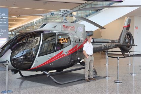 Maverick Helicopter Lands at IPW » Exhibit City News