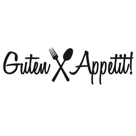 Wandtattoo Guten Appetit 1