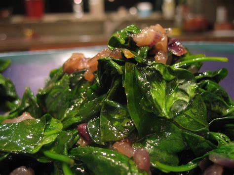 Wilted Spinach Salad w/ Balsamic Caramelized Red Onions Recipe on Food52